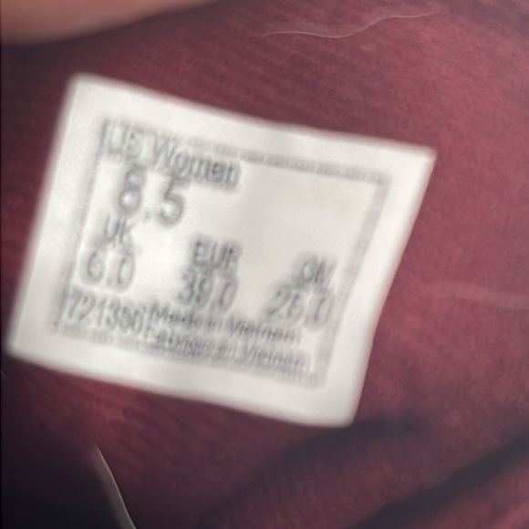 Vans Sz 8.5 leather & Fabric plaid - Picture 6 of 7